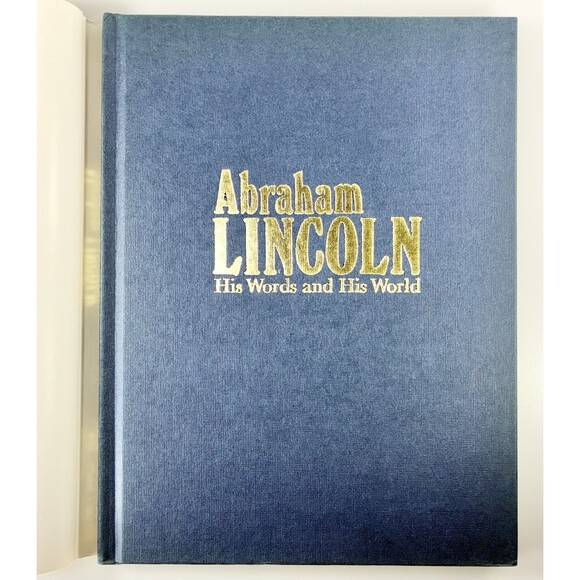 Abraham Lincoln: His Words and His World Vintage 1976 Hardback Book - Picture 3 of 12